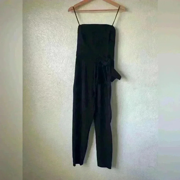 Black Halo Harbor Strapless Jumpsuit - Picture 5 of 12